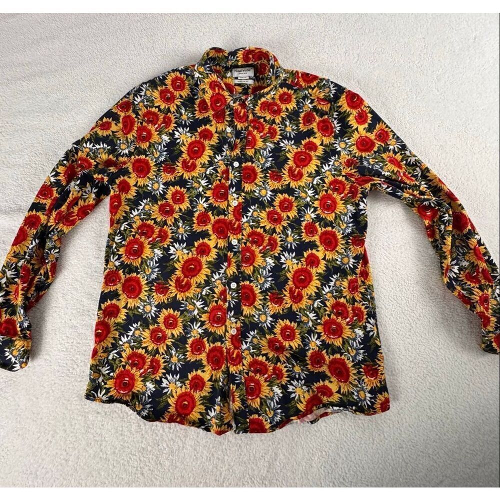 TUNEVUSE Men's Long Sleeve Shirt Regular Fit Size XL